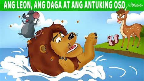 story tagalog with moral lesson|Ang Leon at ang Daga.
